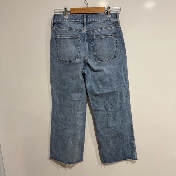 J. Crew Wide leg crop jean in all-day stretch - Picture 5 of 10